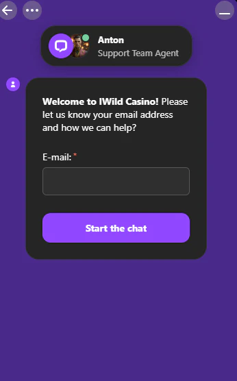 Canales de soporte y atención al cliente disponibles en iWild Casino
